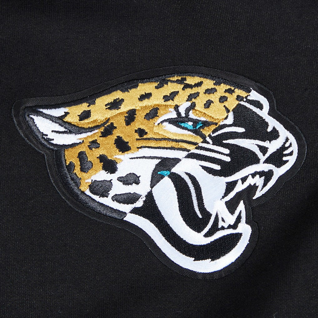 Jacksonville Jaguars Pro Standard Women's Split Logo Full-Zip Hoodie - Black outlet