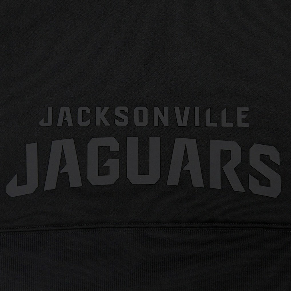 Jacksonville Jaguars Pro Standard Women's Jeweled Cropped Pullover Hoodie - Black sale