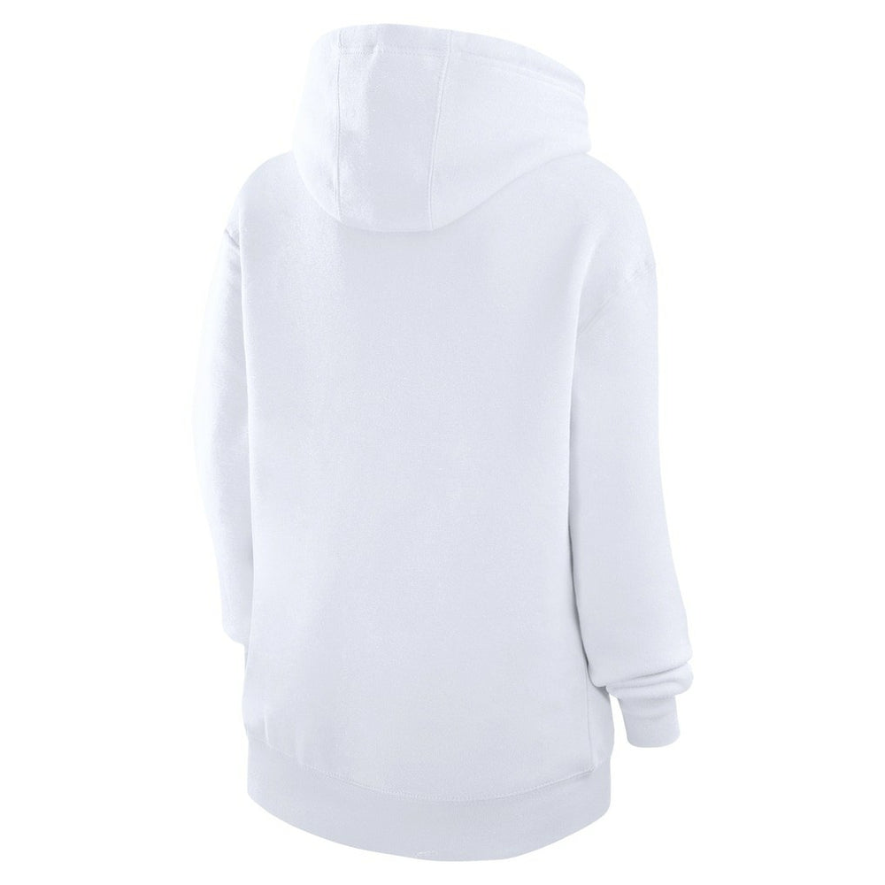 Kansas City Chiefs G-III 4Her by Carl Banks Women's Team Logo Graphic Fleece Tri-Blend Pullover Hoodie - White outlet