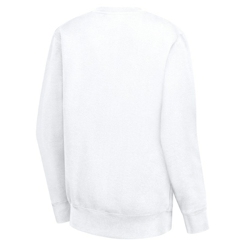 St. Louis Blues G-III 4Her by Carl Banks Women's Team Logo Tri-Blend Fleece Pullover Sweatshirt White