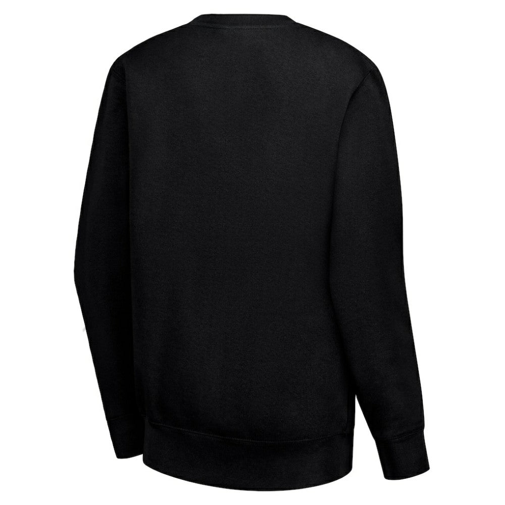 Vegas Golden Knights G-III 4Her by Carl Banks Women's Team Logo Tri-Blend Fleece Pullover Sweatshirt Black