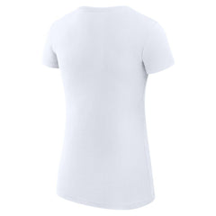Washington Capitals G-III 4Her by Carl Banks Women's Super-Slim Fit Lightweight Team Logo Graphic T-Shirt White