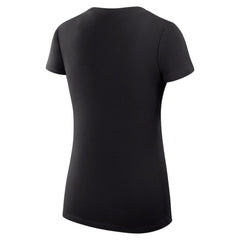Anaheim Ducks G-III 4Her by Carl Banks Women's Super-Slim Fit Lightweight Team Logo Graphic V-Neck T-Shirt Black