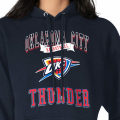 Oklahoma City Thunder G-III 4Her by Carl Banks Women's Graphic Fleece Pullover Hoodie - Navy cheap