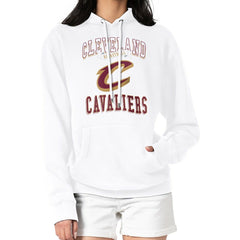 Cleveland Cavaliers G-III 4Her by Carl Banks Women's Graphic Fleece Pullover Hoodie sale - White outlet