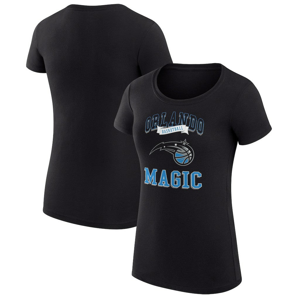 Orlando Magic G-III 4Her by Carl Banks Women's Super-Slim Fit Lightweight Team Logo T-Shirt - Black on sale
