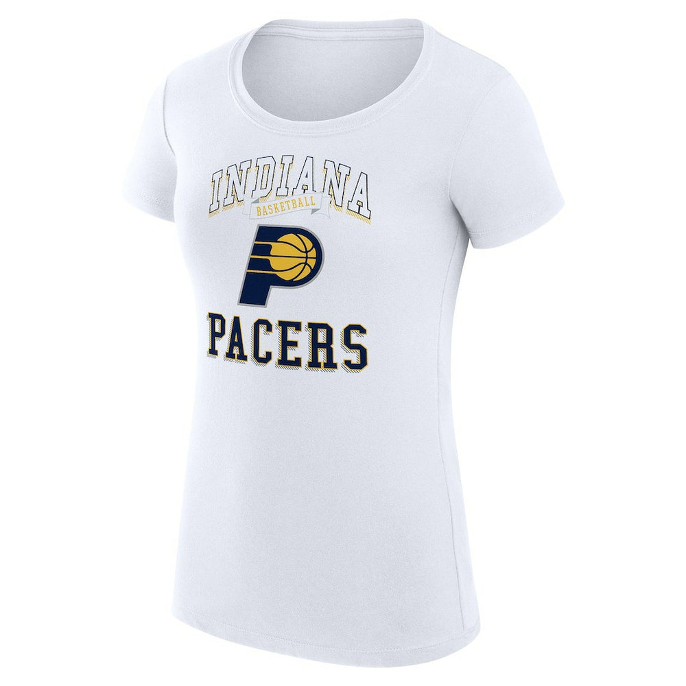 Indiana Pacers G-III 4Her by Carl Banks Women's Super-Slim Fit Lightweight Team Logo T-Shirt - White online