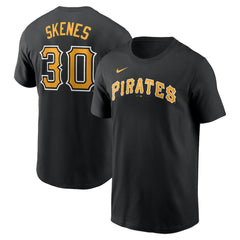 Paul Skenes Pittsburgh Pirates Fuse Name & Number T-Shirt - Black | Nike