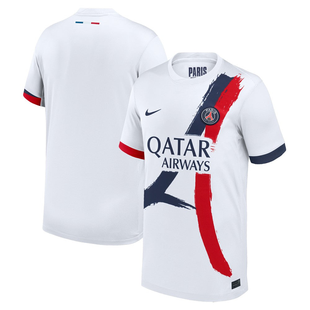 Paris Saint-Germain Youth 2024/25 Away Replica Jersey - White | Nike shop
