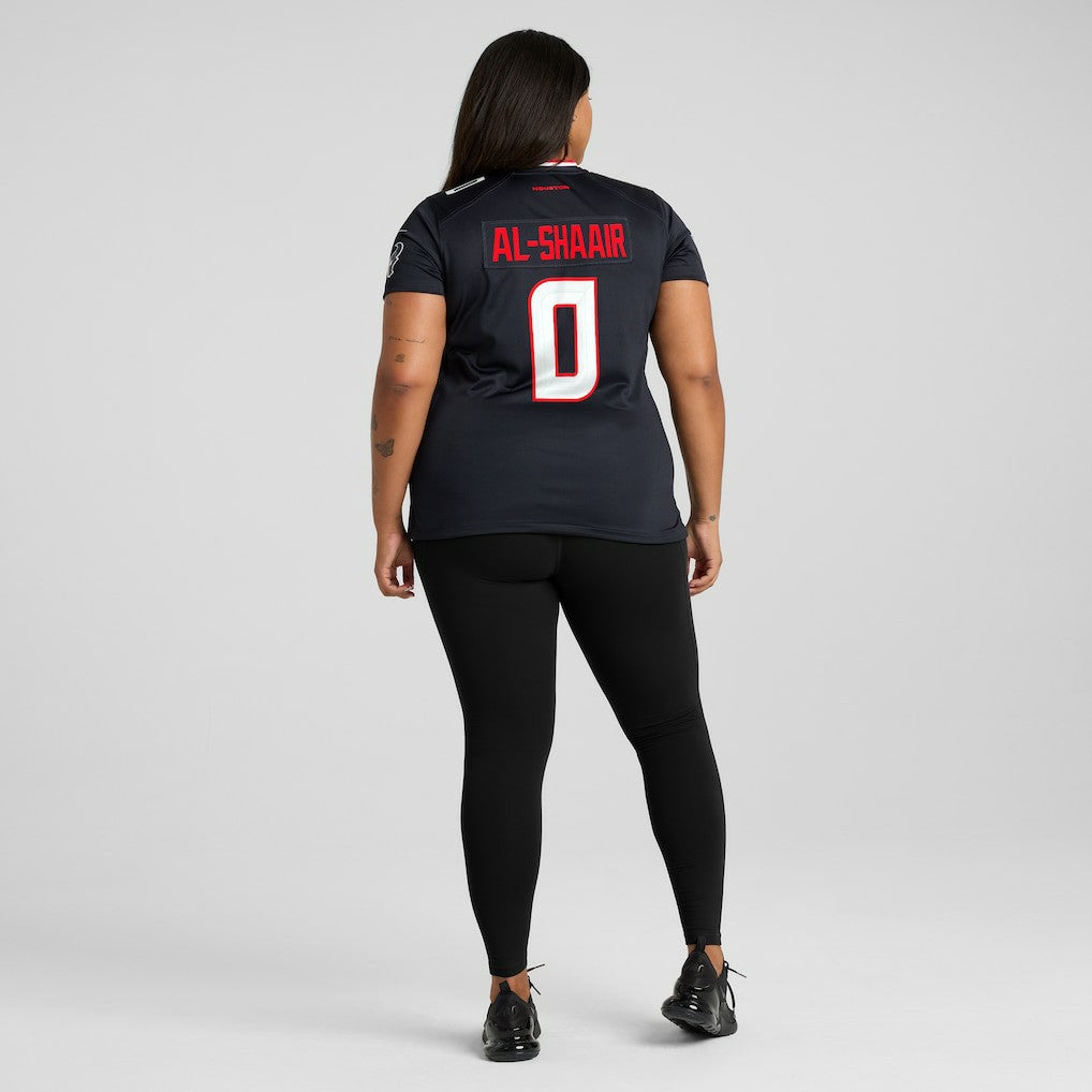 Azeez Al-Shaair Houston Texans Women's Team Game Jersey - Navy | Nike on sale