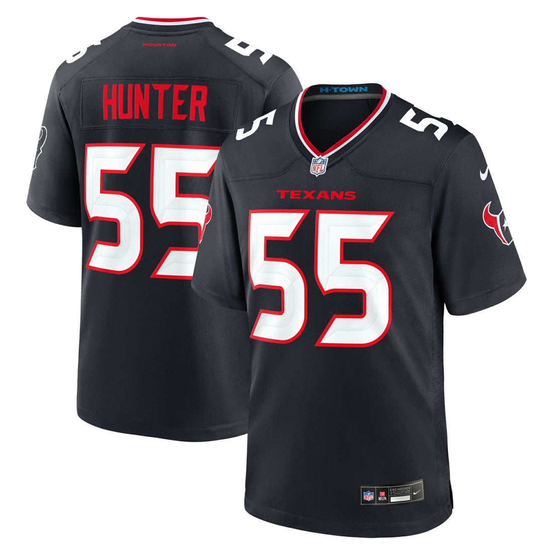 Danielle Hunter Houston Texans Team Game Jersey - Navy | Nike for sale