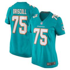Jack Driscoll Miami Dolphins Women's Team Game Jersey - Aqua | Nike on sale