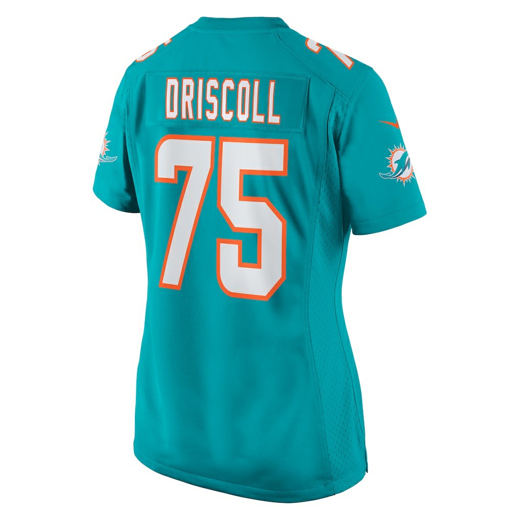 Jack Driscoll Miami Dolphins Women's Team Game Jersey - Aqua | Nike on sale