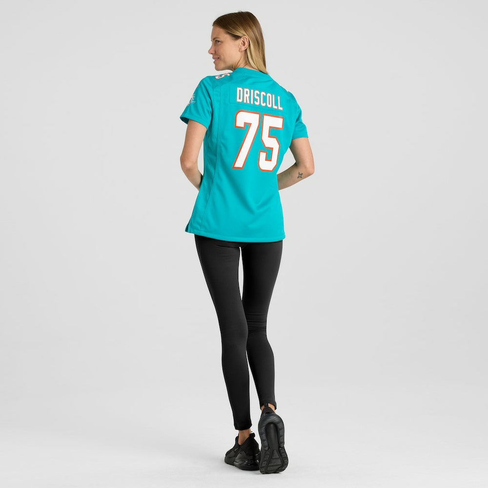 Jack Driscoll Miami Dolphins Women's Team Game Jersey - Aqua | Nike on sale