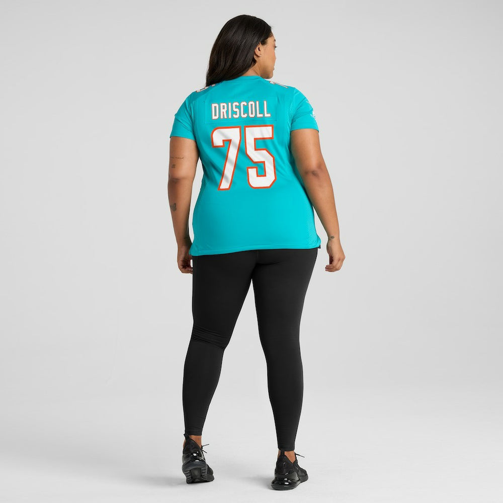 Jack Driscoll Miami Dolphins Women's Team Game Jersey - Aqua | Nike on sale