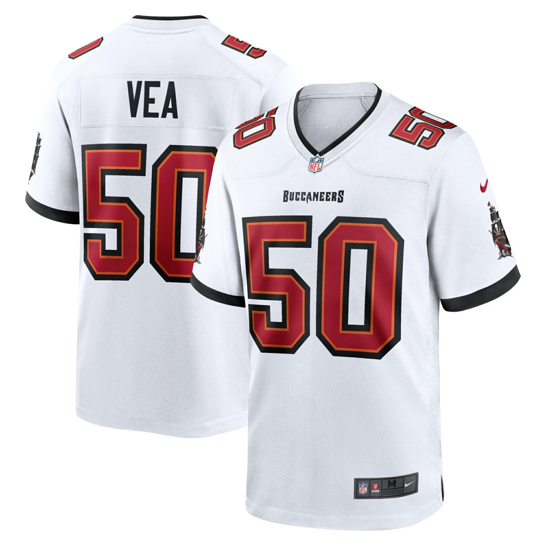 Vita Vea Tampa Bay Buccaneers White Game Jersey - White | Nike outlet