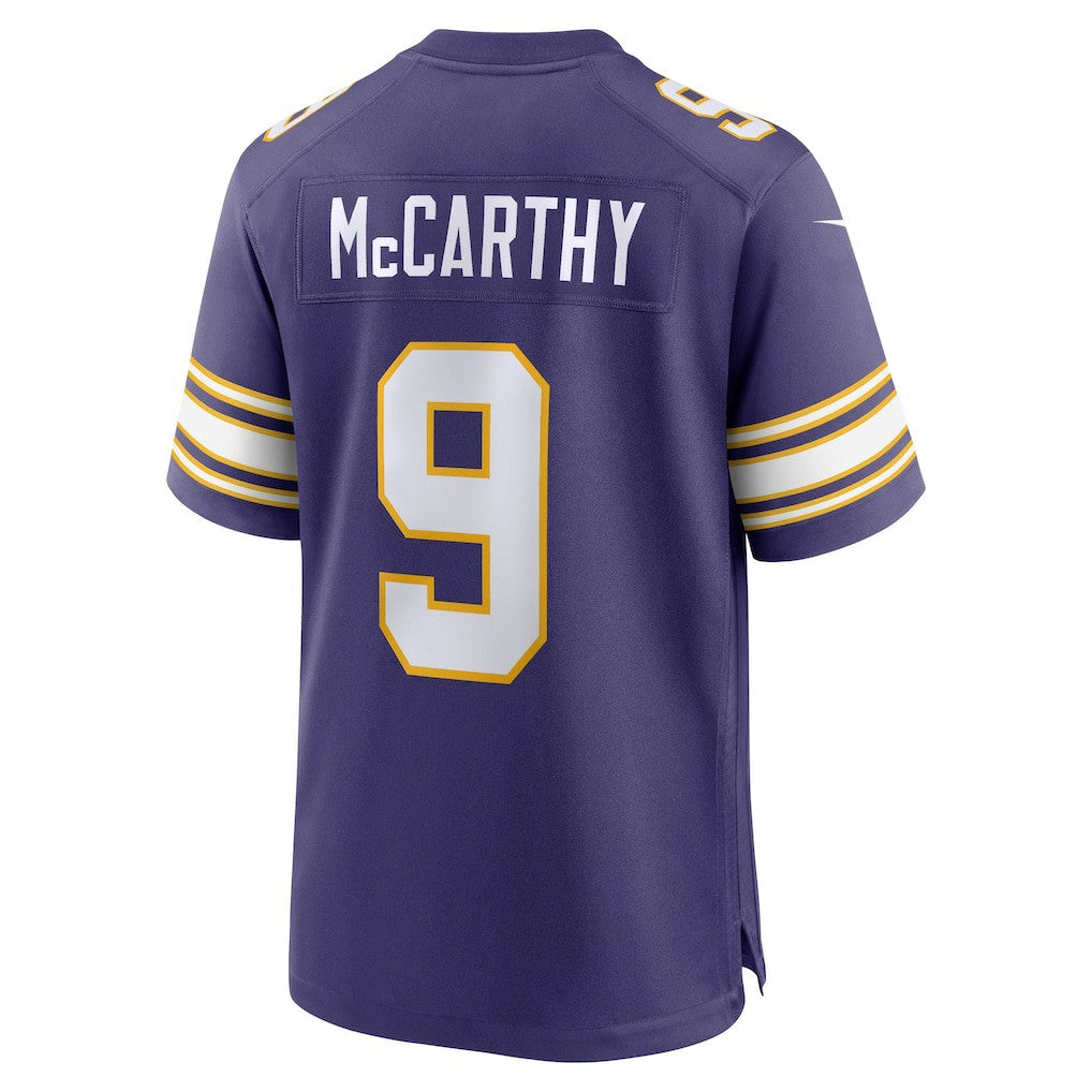 J.J. McCarthy Minnesota Vikings 2nd Alternate Player Game Jersey - Purple | Nike on sale