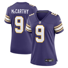 J.J. McCarthy Minnesota Vikings Women's 2nd Alternate Player Game Jersey - Purple | Nike online