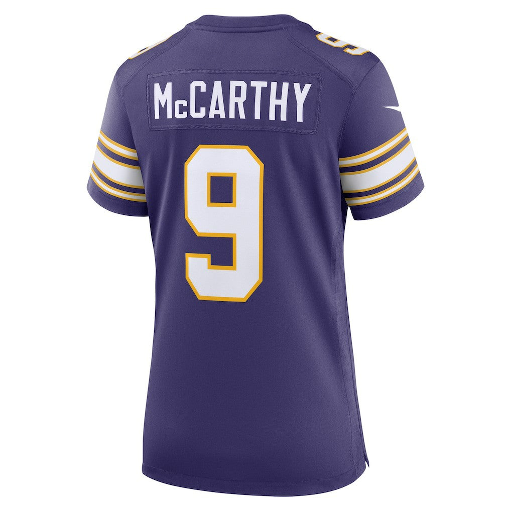 J.J. McCarthy Minnesota Vikings Women's 2nd Alternate Player Game Jersey - Purple | Nike online