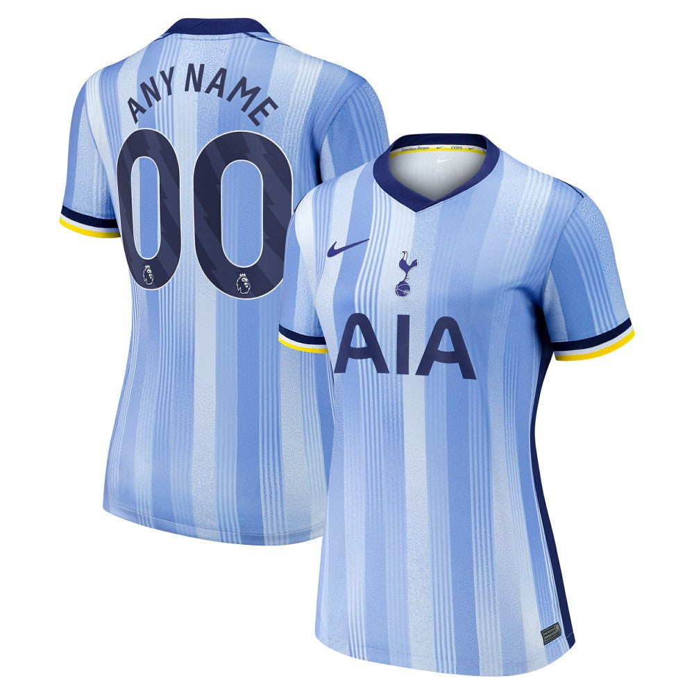Tottenham Hotspur Women's 2024/25 Away Replica Custom Jersey - Blue | Nike for sale
