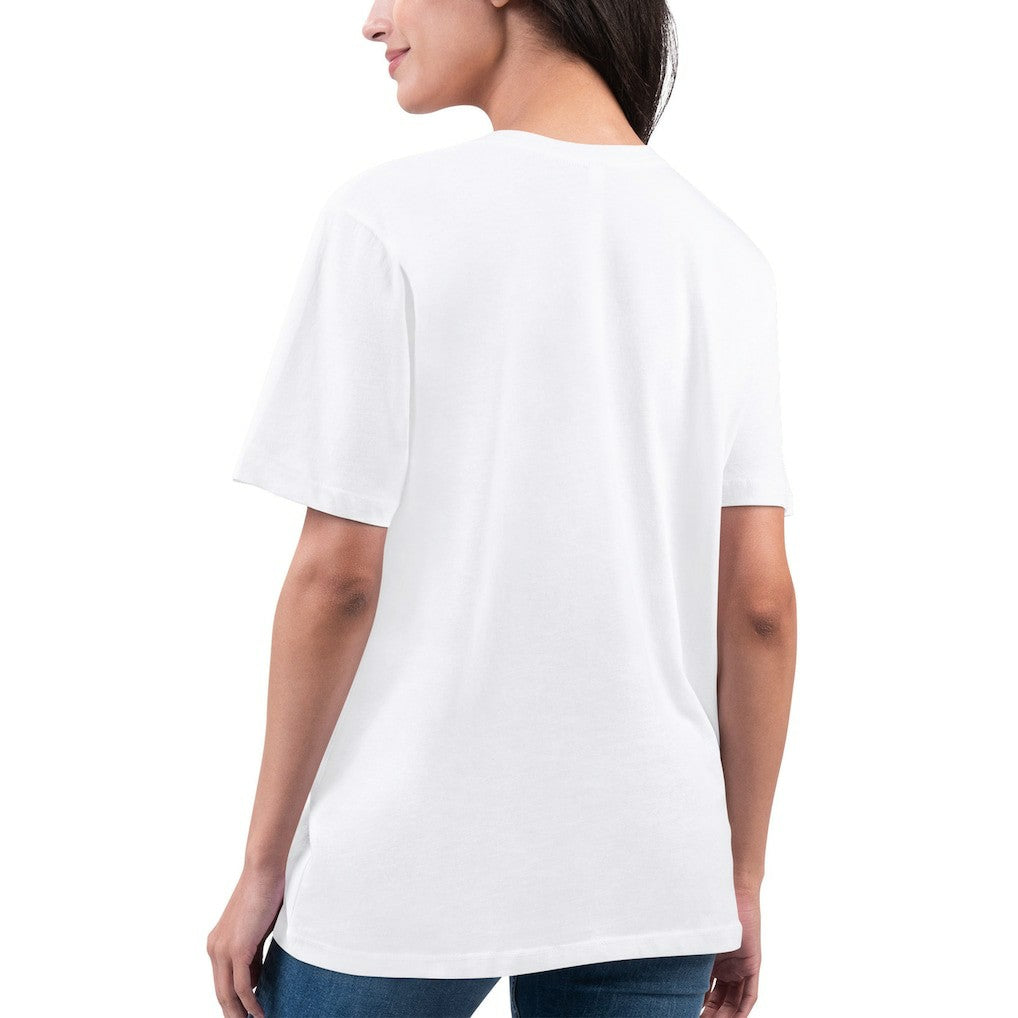 Houston Texans G-III 4Her by Carl Banks Women's Super-Slim Fit Lightweight H-Town T-Shirt - White outlet