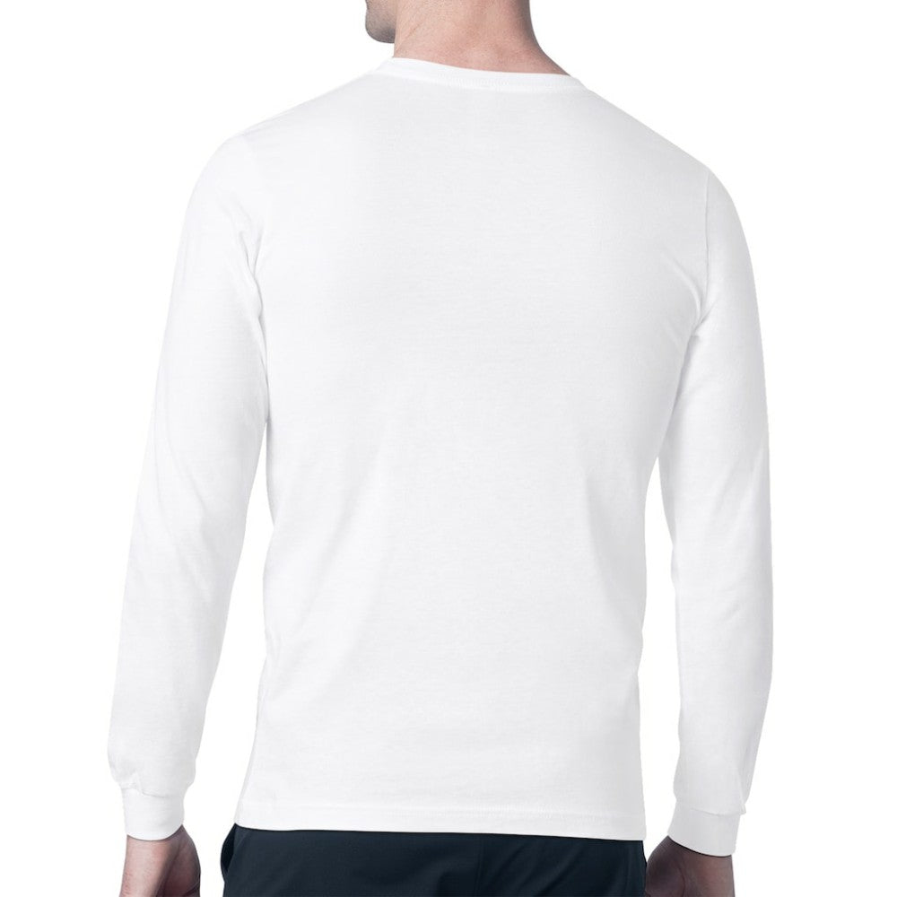 Colorado Avalanche Starter Shield Long Sleeve Graphic T-Shirt White