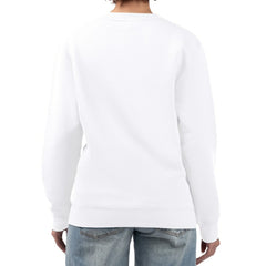 Dallas Stars G-III 4Her by Carl Banks Women's Collage Graphic Fleece Long Sleeve Pullover Sweatshirt White