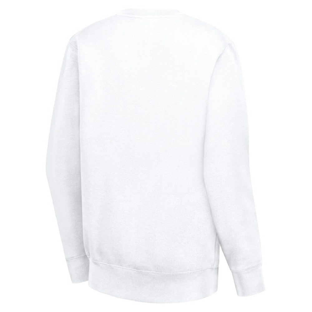 Florida Panthers G-III 4Her by Carl Banks Women's Collage Graphic Fleece Long Sleeve Pullover Sweatshirt White