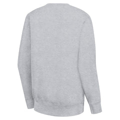 Dallas Stars G-III 4Her by Carl Banks Women's Collage Graphic Fleece Long Sleeve Pullover Sweatshirt Heather Gray