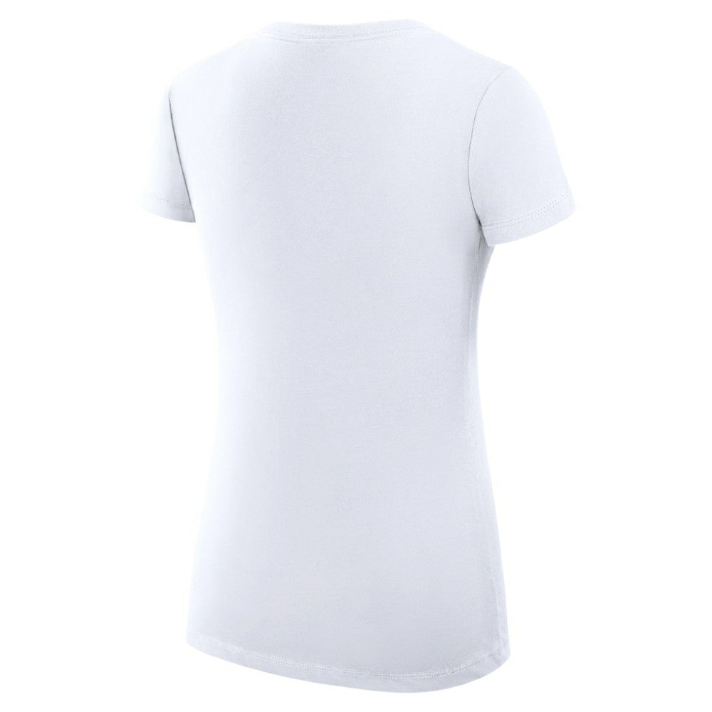 Los Angeles Kings G-III 4Her by Carl Banks Women's Super-Slim Fit Lightweight Collage Team Graphic T-Shirt White