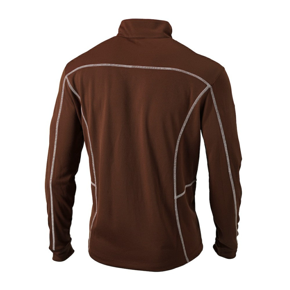 San Diego Padres Cooperstown Collection Omni-Wick Shotgun Quarter-Zip Top - Brown | Columbia