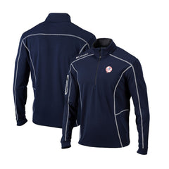 New York Yankees Cooperstown Collection Omni-Wick Shotgun Quarter-Zip Top - Navy | Columbia