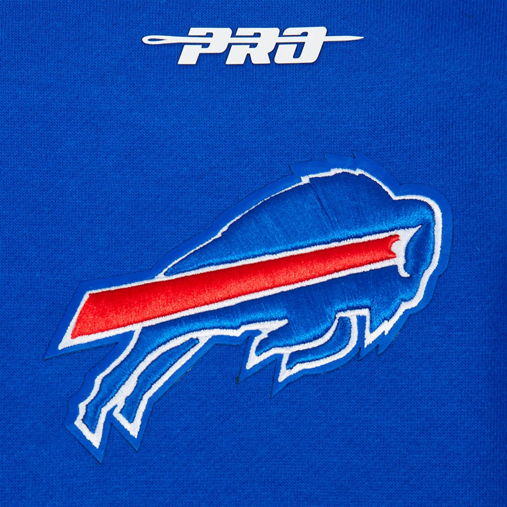 Buffalo Bills Pro Standard Turn It Up Drop Shoulder Pullover Sweatshirt - Royal discount