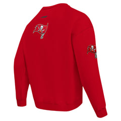 Tampa Bay Buccaneers Pro Standard Turn It Up Drop Shoulder Pullover Sweatshirt - Red sale