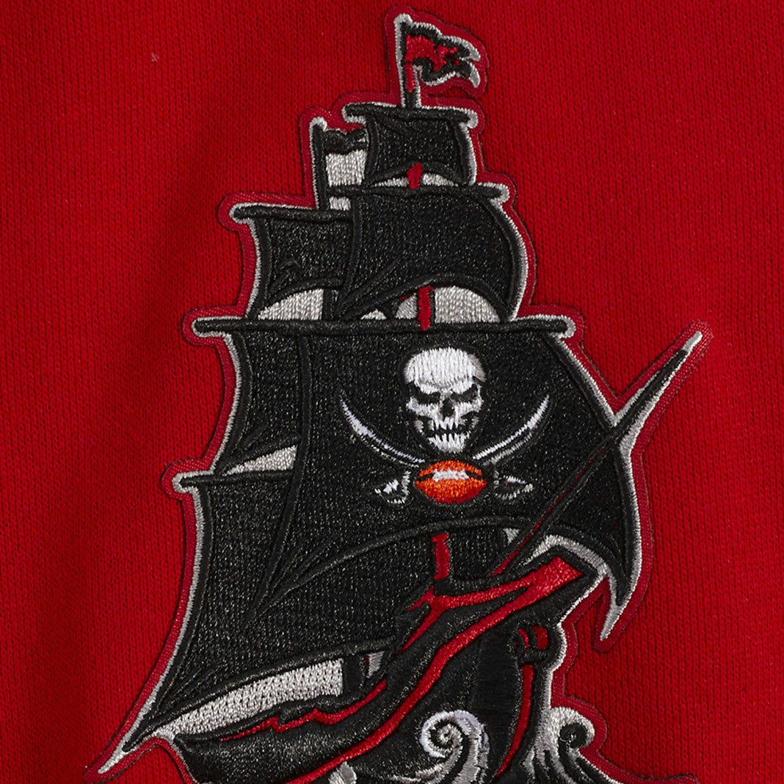 Tampa Bay Buccaneers Pro Standard Turn It Up Drop Shoulder Pullover Sweatshirt - Red sale