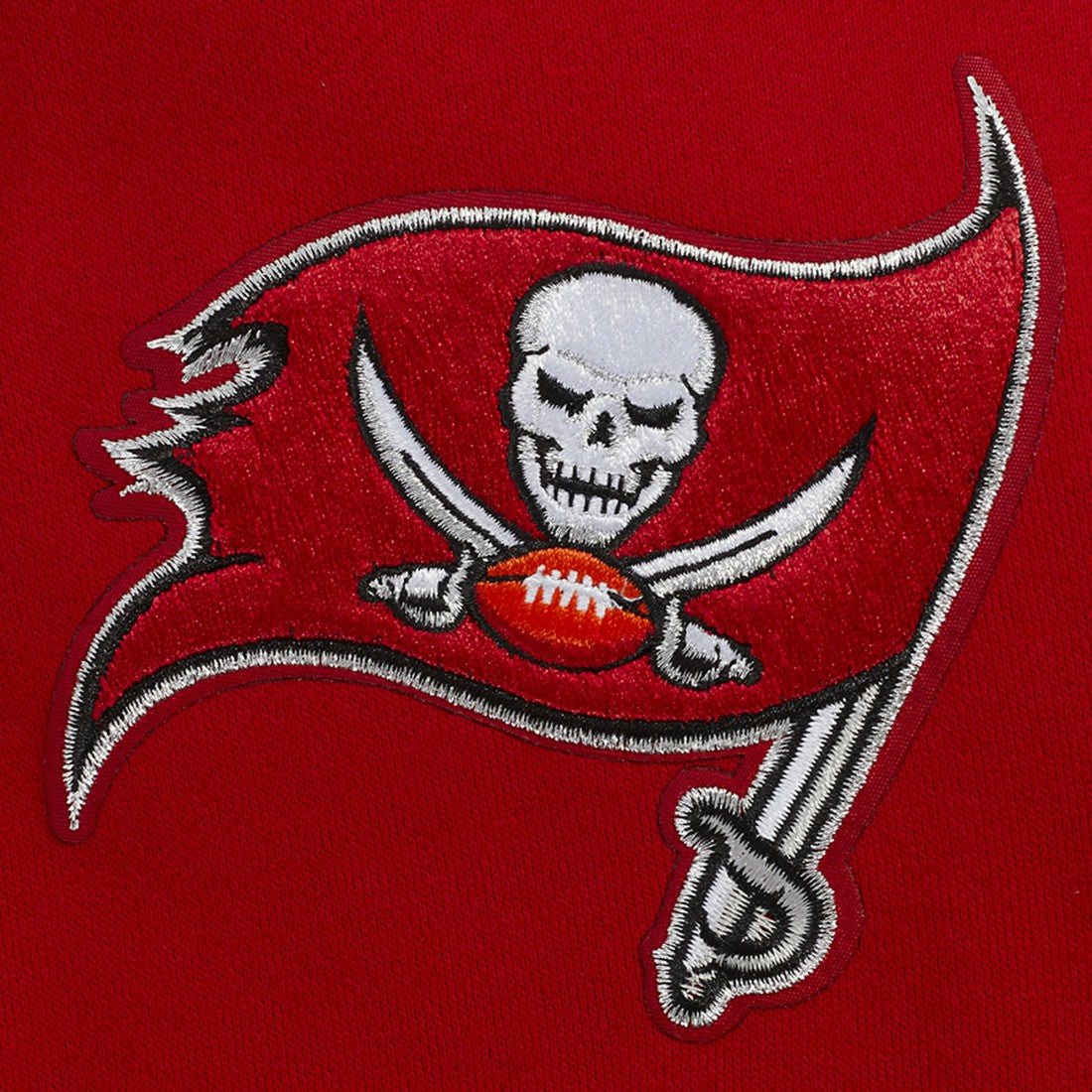Tampa Bay Buccaneers Pro Standard Turn It Up Drop Shoulder Pullover Sweatshirt - Red sale