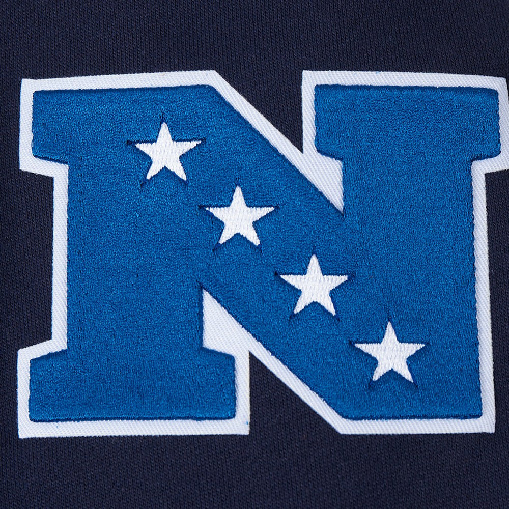 Dallas Cowboys Pro Standard Turn It Up Drop Shoulder Pullover Sweatshirt - Navy outlet