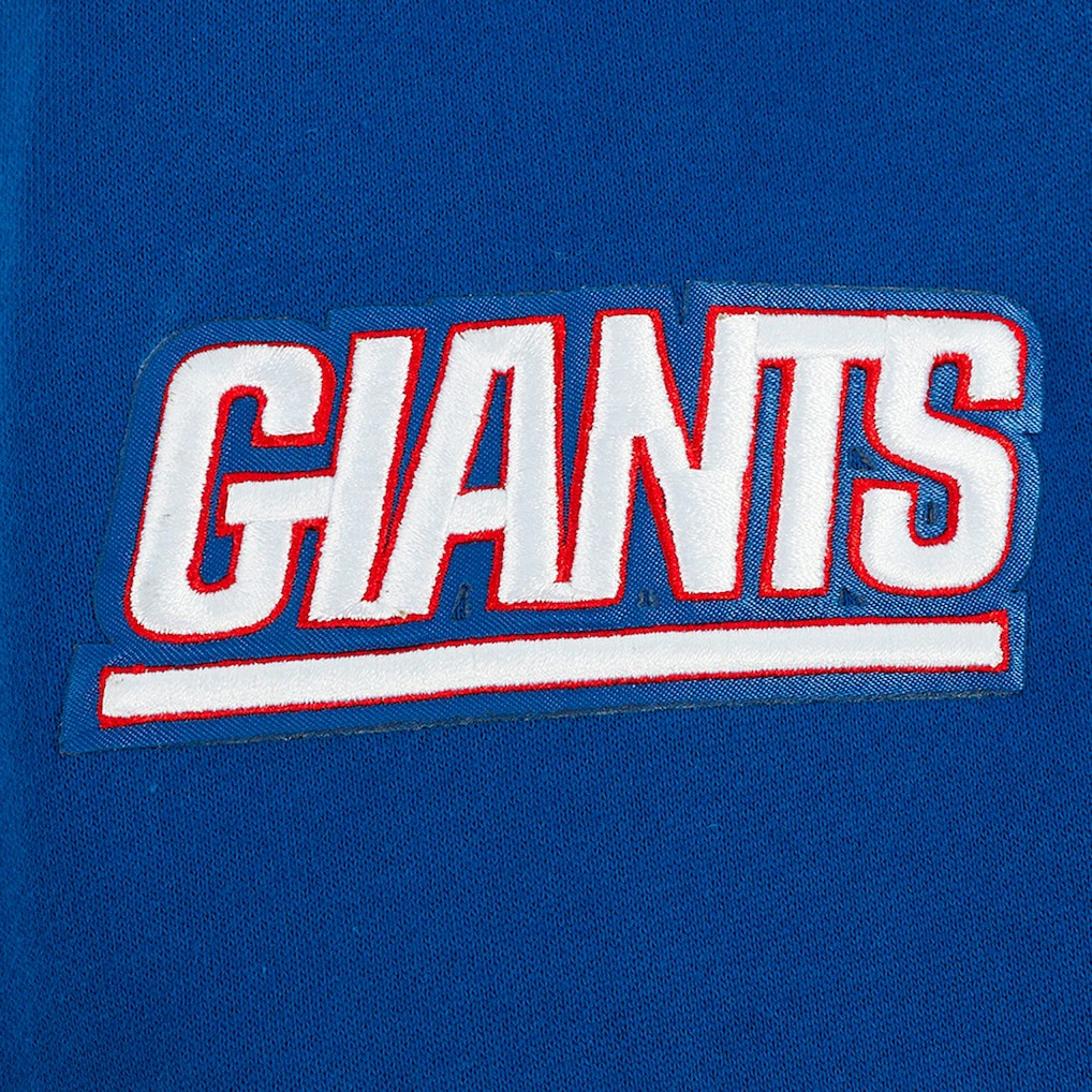 New York Giants Pro Standard Turn It Up Drop Shoulder Pullover Sweatshirt - Royal for sale