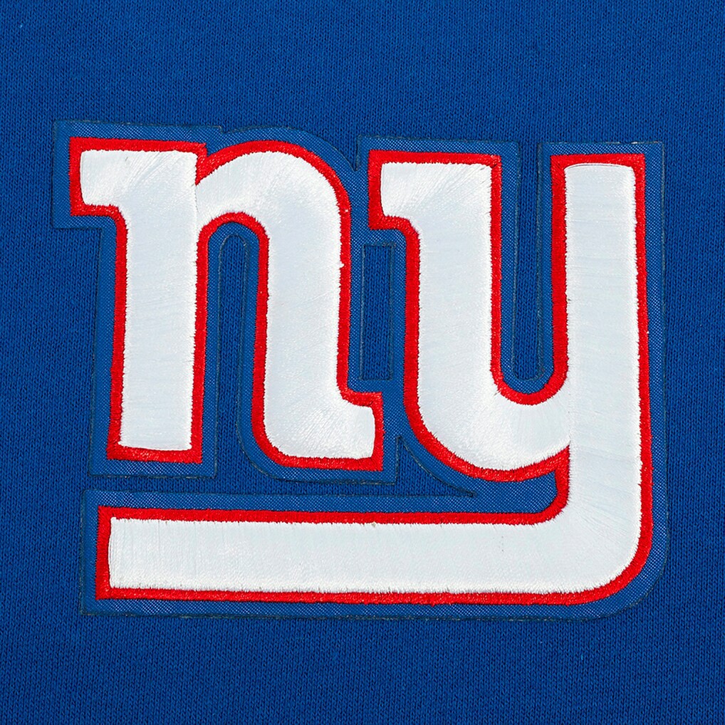 New York Giants Pro Standard Turn It Up Drop Shoulder Pullover Sweatshirt - Royal for sale