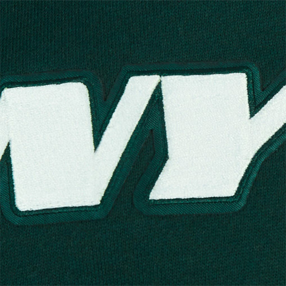 New York Jets Pro Standard Turn It Up Drop Shoulder Pullover Sweatshirt - Green sale