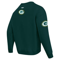 Green Bay Packers Pro Standard Turn It Up Drop Shoulder Pullover Sweatshirt - Green discount