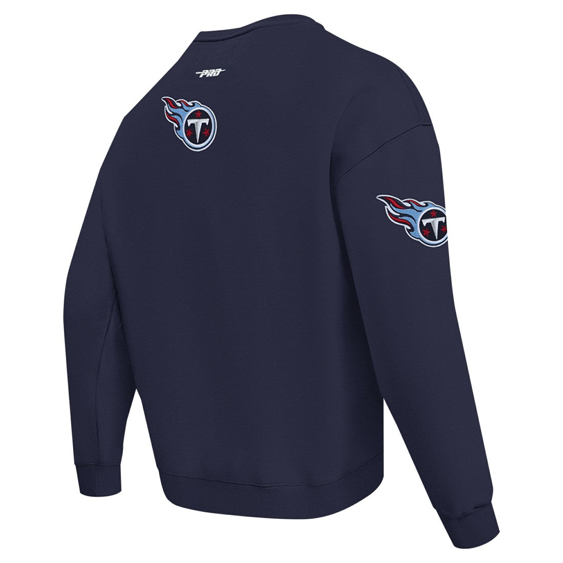 Tennessee Titans Pro Standard Turn It Up Drop Shoulder Pullover Sweatshirt - Navy cheap