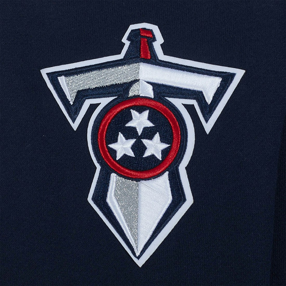 Tennessee Titans Pro Standard Turn It Up Drop Shoulder Pullover Sweatshirt - Navy cheap