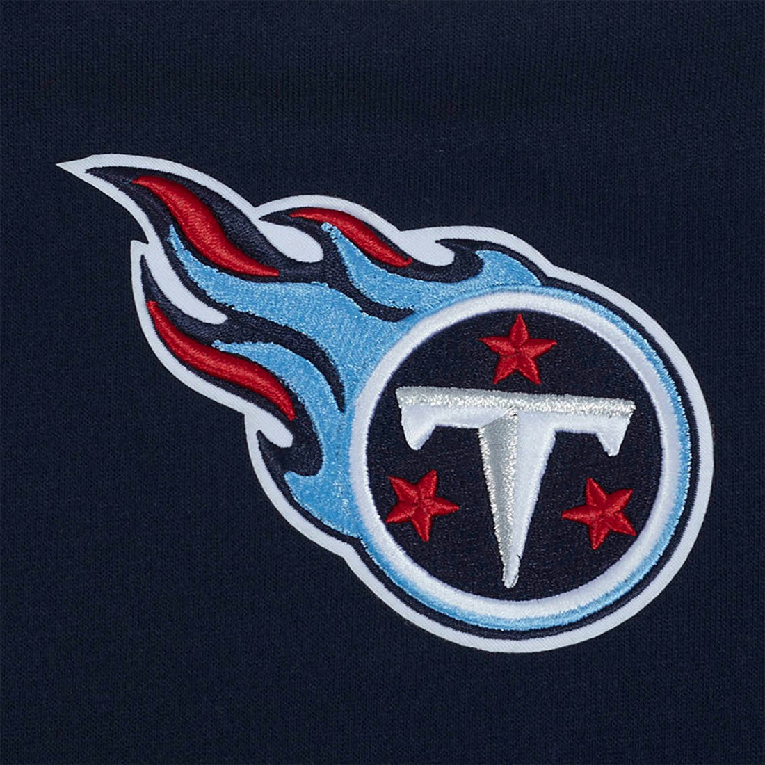 Tennessee Titans Pro Standard Turn It Up Drop Shoulder Pullover Sweatshirt - Navy cheap
