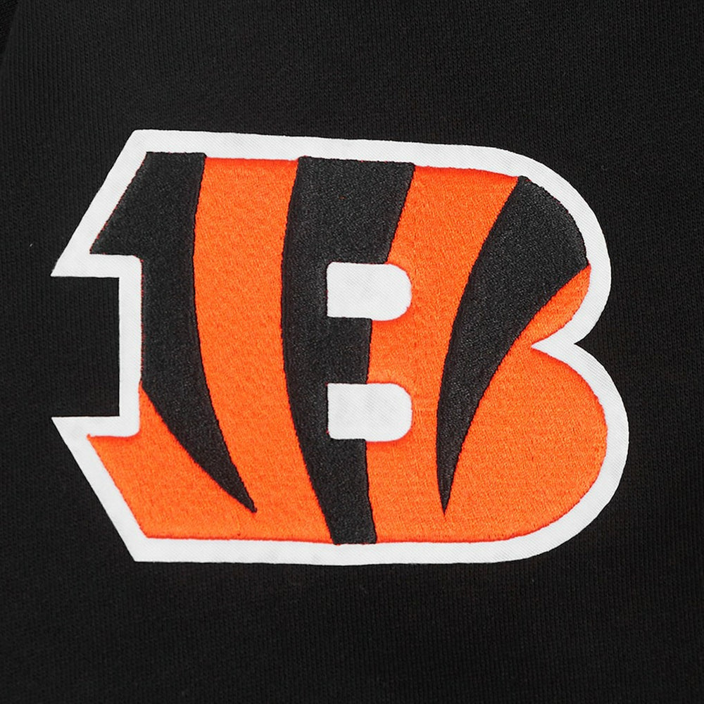 Cincinnati Bengals Pro Standard Turn It Up Drop Shoulder Pullover Sweatshirt - Black for sale