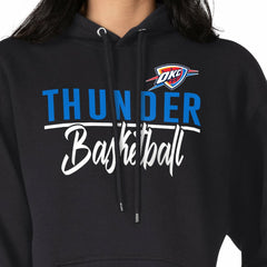 Oklahoma City Thunder G-III 4Her by Carl Banks Women's Graphics Fleece Pullover Hoodie - Black sale