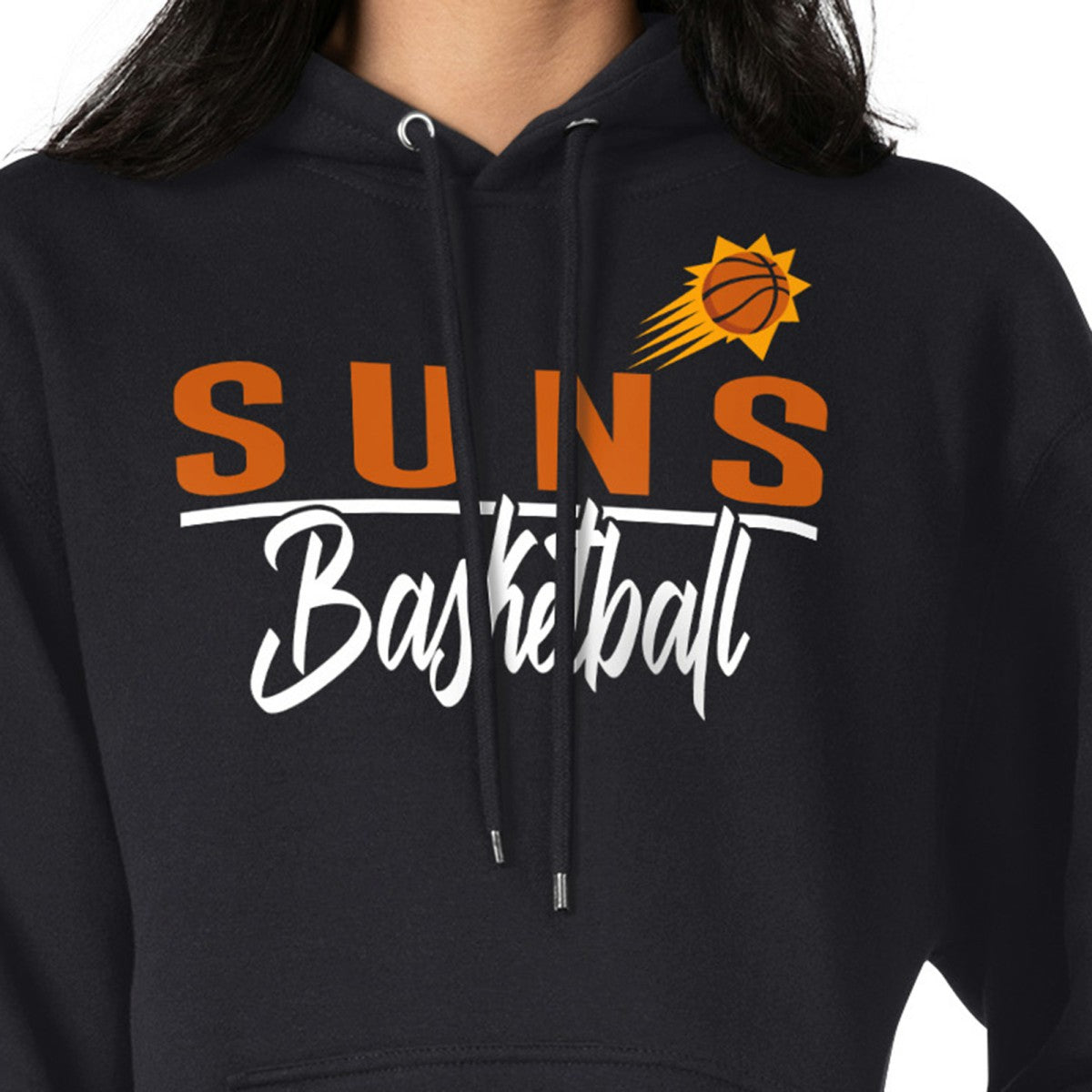 Phoenix Suns G-III 4Her by Carl Banks Women's Graphics Fleece Pullover Hoodie - Black online