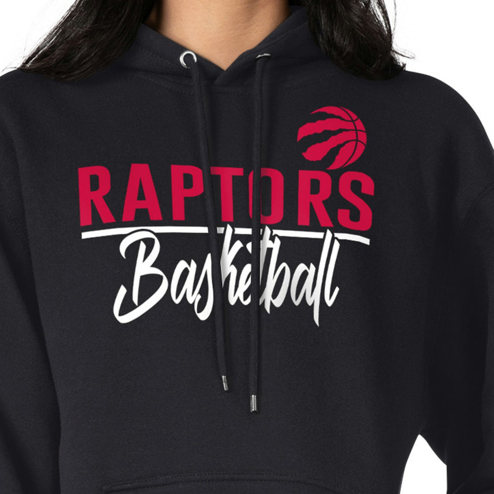 Toronto Raptors G-III 4Her by Carl Banks Women's Graphics Fleece Pullover Hoodie - Black shop