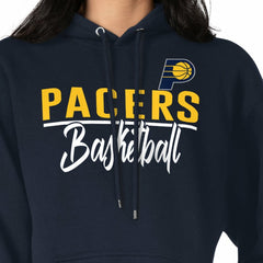 Indiana Pacers G-III 4Her by Carl Banks Women's Graphics Fleece Pullover Hoodie - Navy online