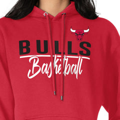 Chicago Bulls G-III 4Her by Carl Banks Women's Graphics Fleece Pullover Hoodie sale - Red online